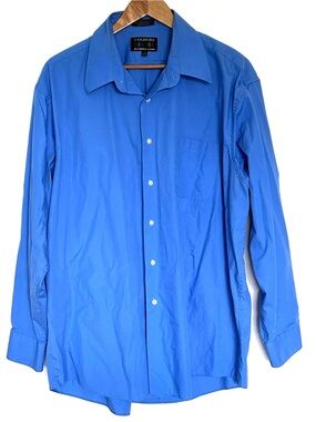 Colours Alexander Julian Shirt Men’s XL Blue Button Up Long Sleeve Pocket Top